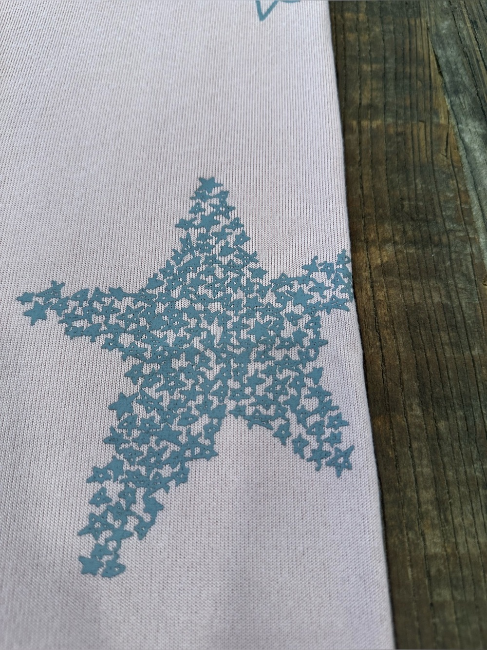 HUE Pink Star Print woman Pajama Set - Picture 4 of 11